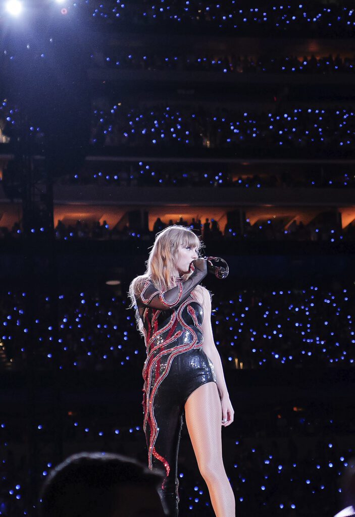 Taylor Swift dazzling at the Eras Tour | Photo by Paolo Villanueva