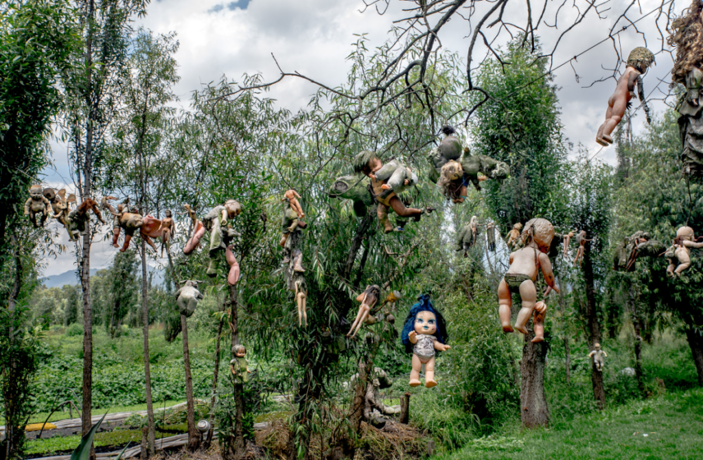 Cindy Vasko on the Island of Dolls