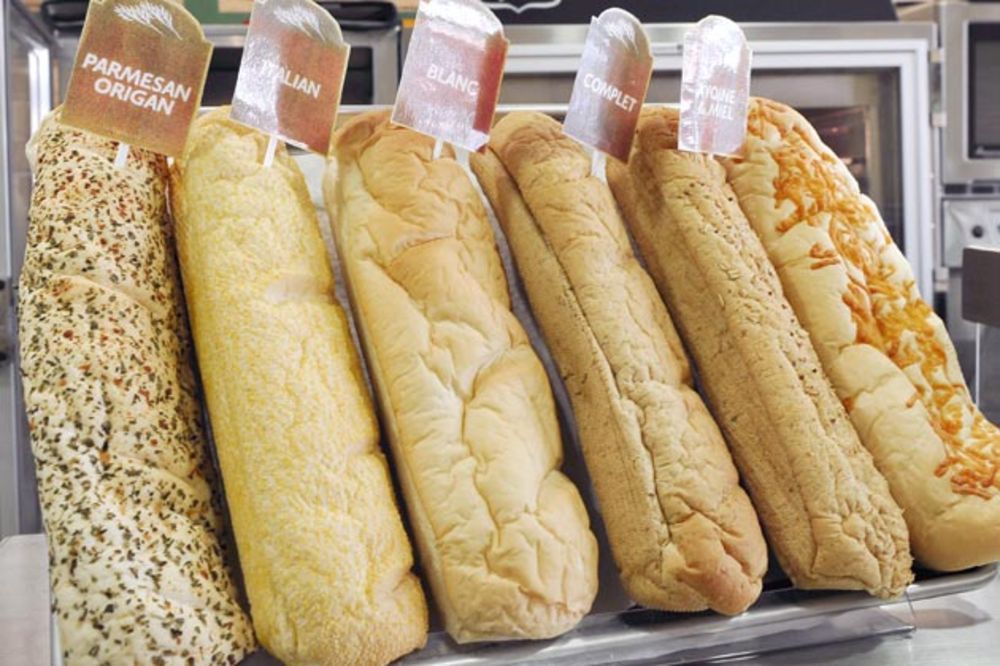 subway artisan italian bread