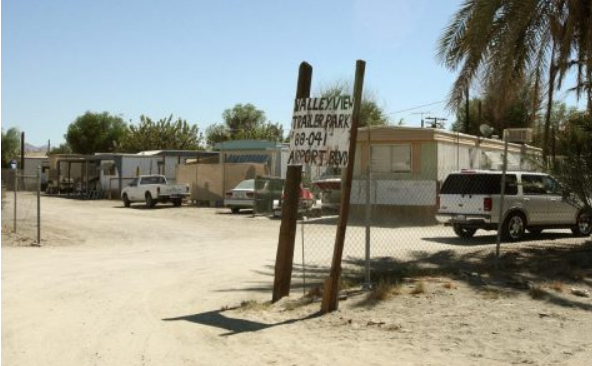 One of the many trailer parks in the Valley
