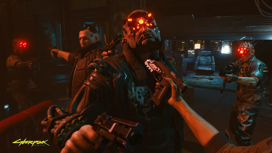 First person shooter: Cyberpunk