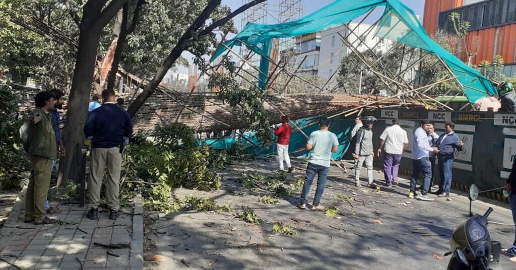 2023: Mother and toddler son die as structure at Bengaluru’s Namma Metro construction site collapses on them