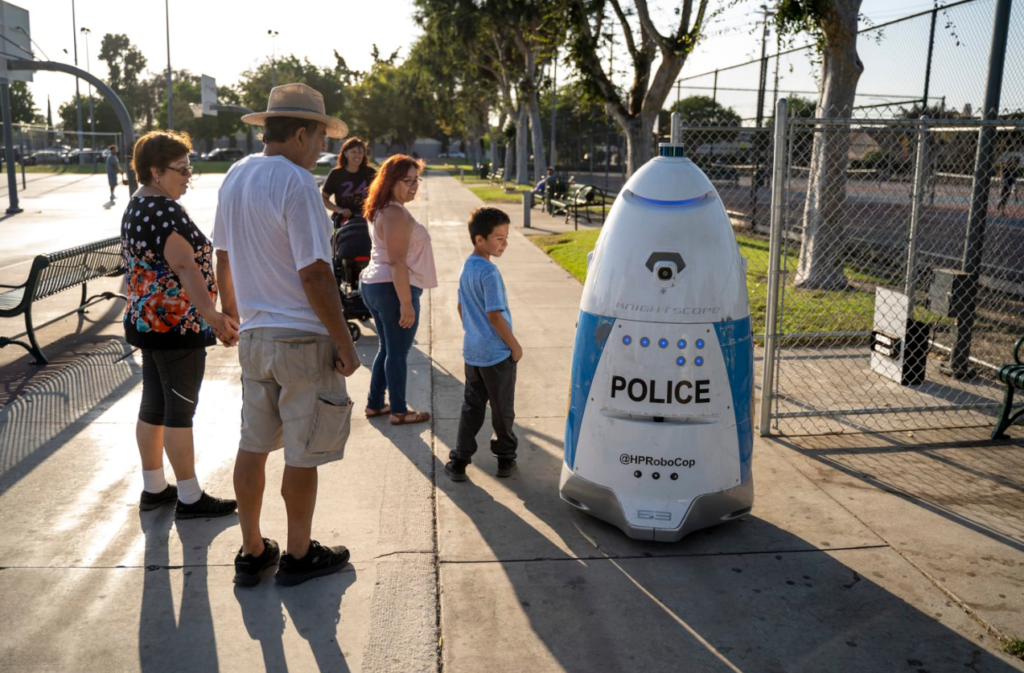 HP Robocop in Hunginton park